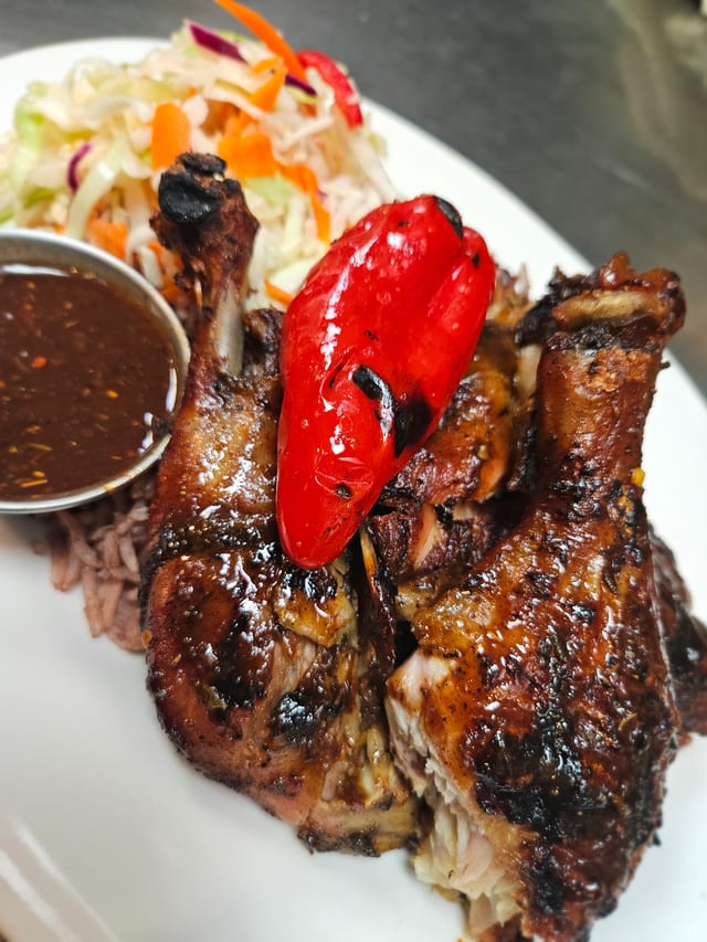 Jamaican Jerk Chicken.