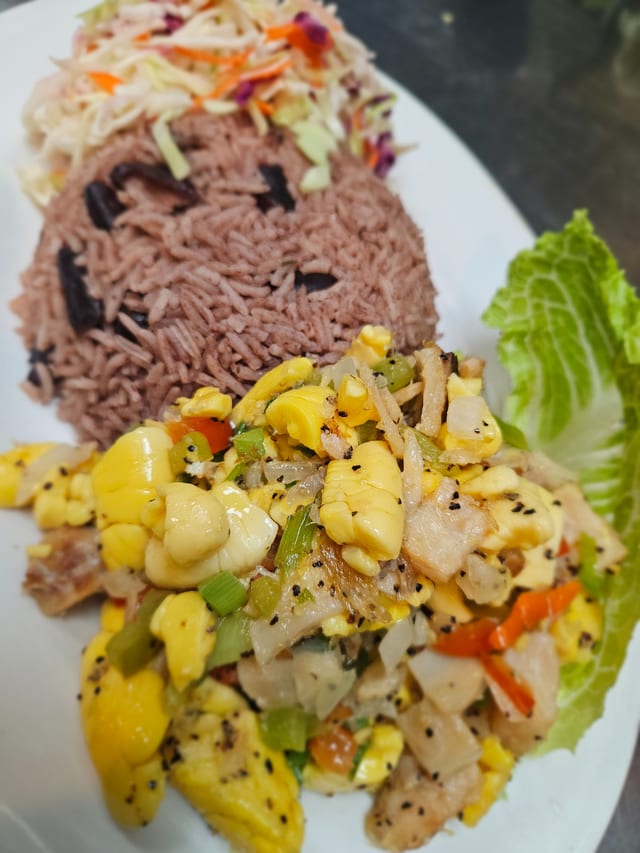 Ackee and Saltfish.