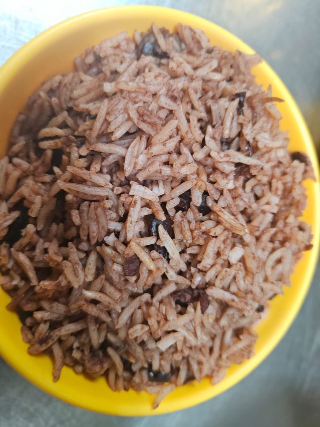 Rice & Peas.