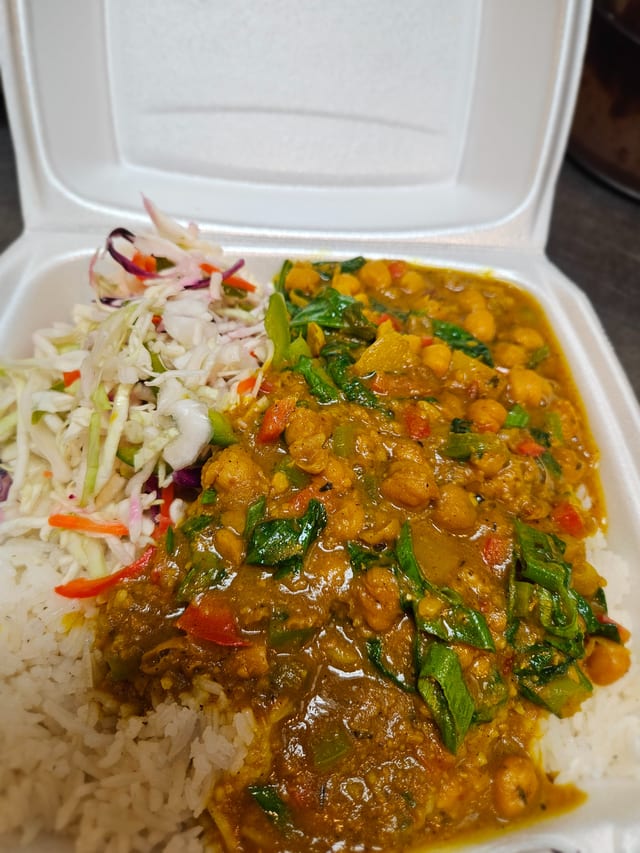 Chickpea Curry.