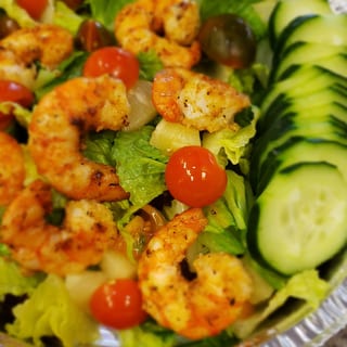 Jerk Shrimp Salad
