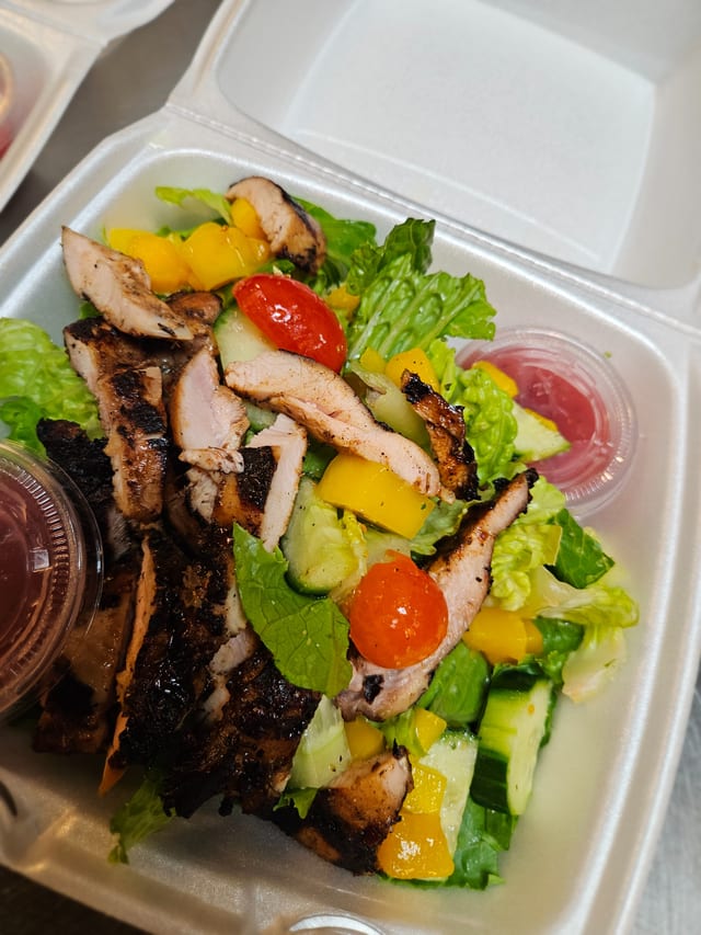 Jerk Chicken Salad.