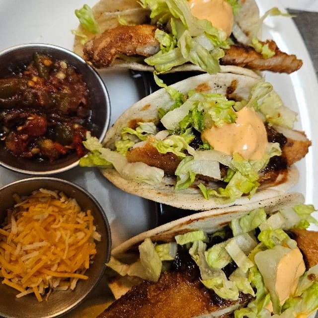 Fish Tacos.